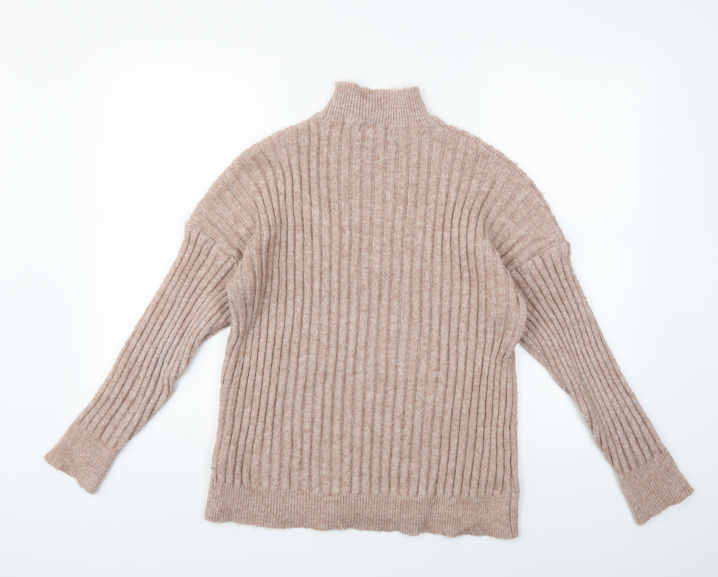 Primark Womens Brown  Knit Pullover Jumper Size 14
