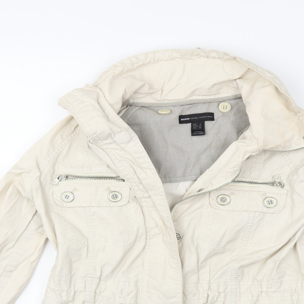 Mango Womens Ivory   Jacket  Size S