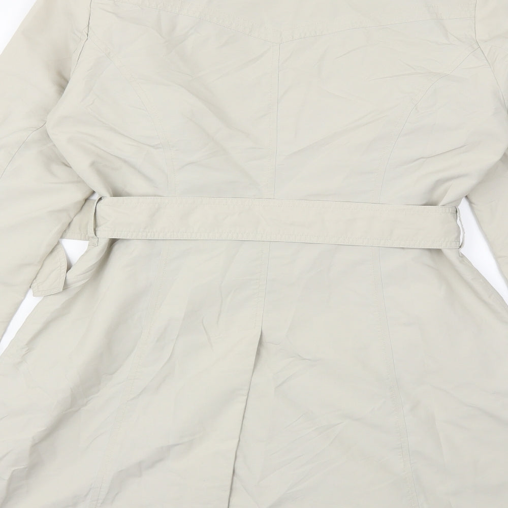 Marks and Spencer Womens Beige   Trench Coat Coat Size 10
