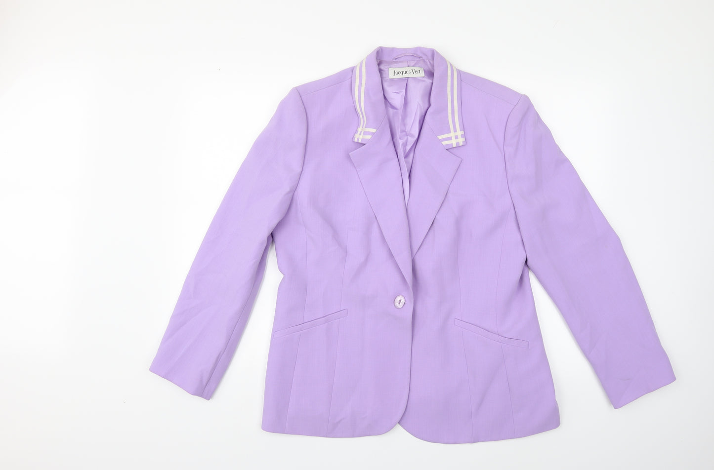 Jacques Vert Womens Purple   Jacket Blazer Size 16