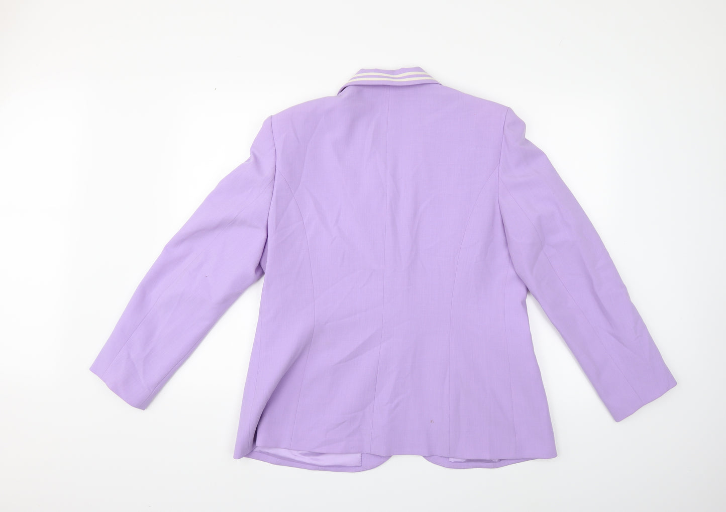 Jacques Vert Womens Purple   Jacket Blazer Size 16