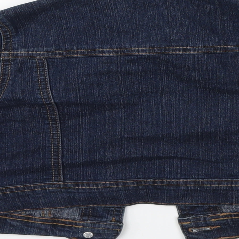 George Girls Blue  Denim Jacket  Size 4 Years