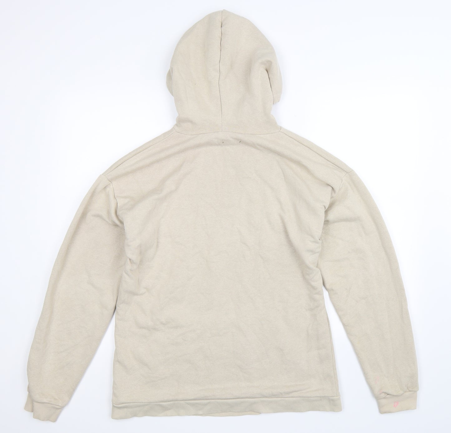 PRETTYLITTLETHING Womens Beige   Pullover Hoodie Size S
