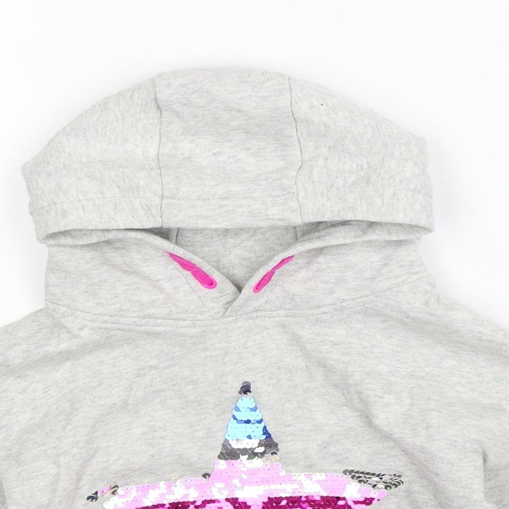TU Girls Grey   Pullover Hoodie Size 6 Years