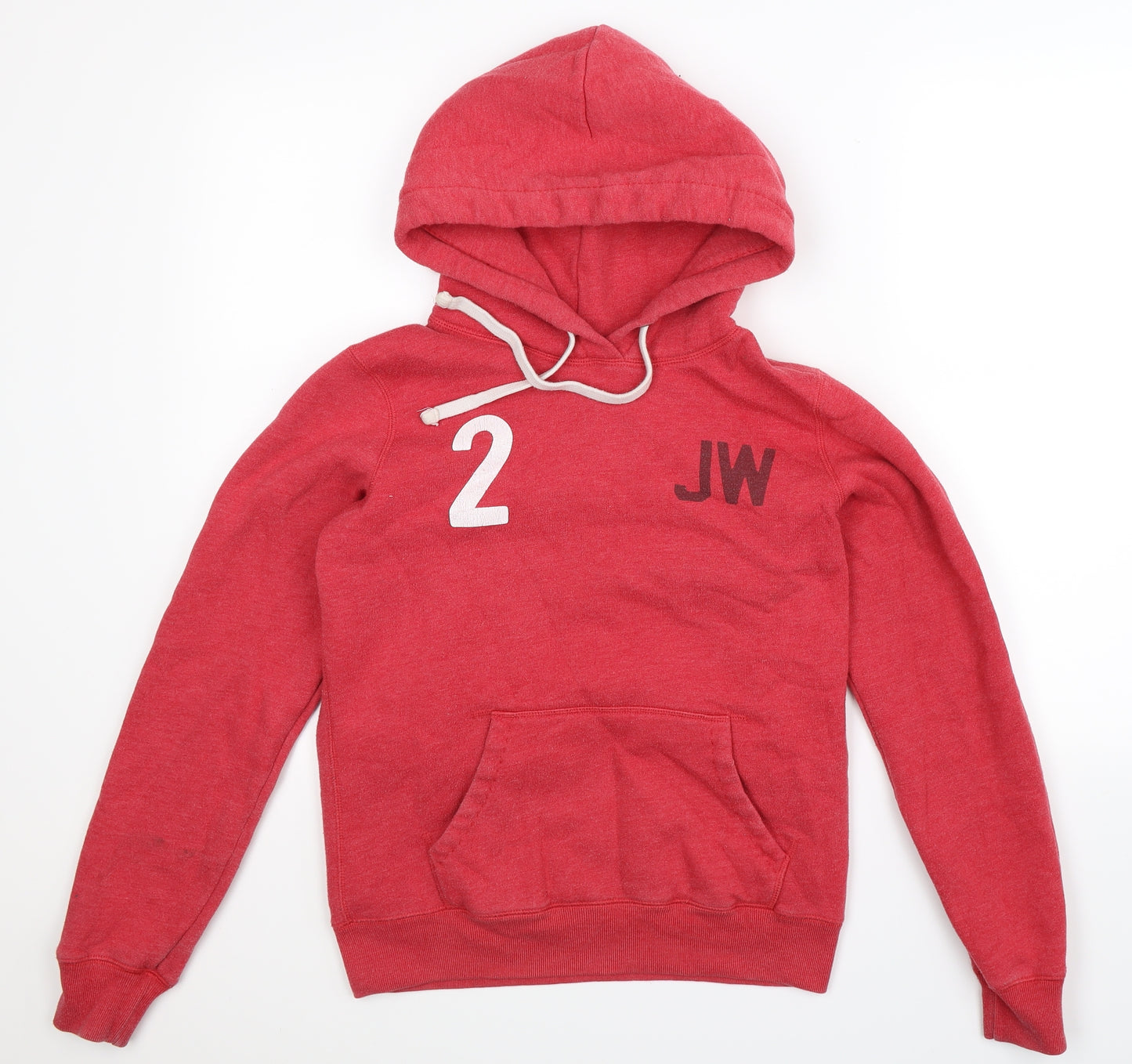 Jack Wills Womens Pink   Pullover Hoodie Size 12