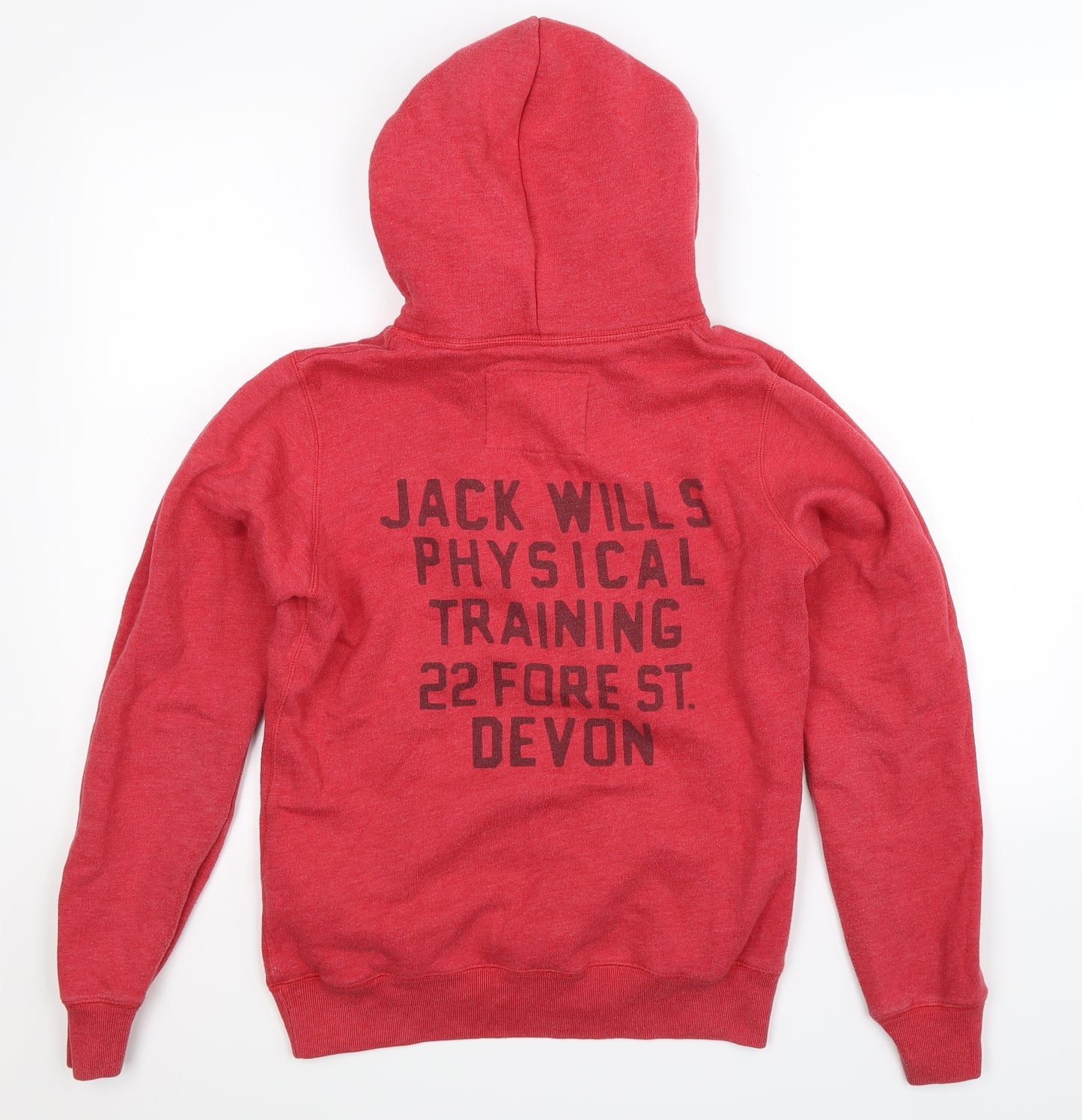 Jack Wills Womens Pink   Pullover Hoodie Size 12