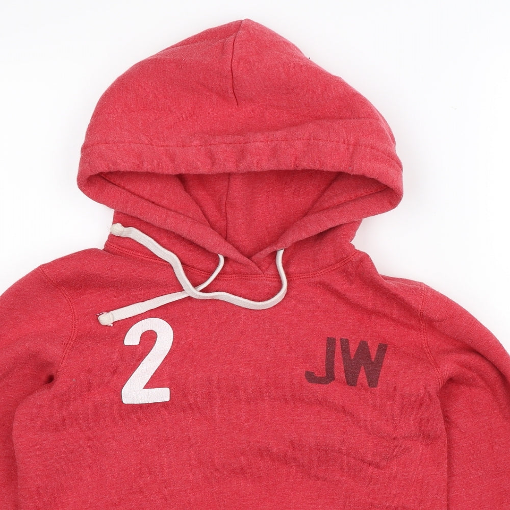 Jack Wills Womens Pink   Pullover Hoodie Size 12