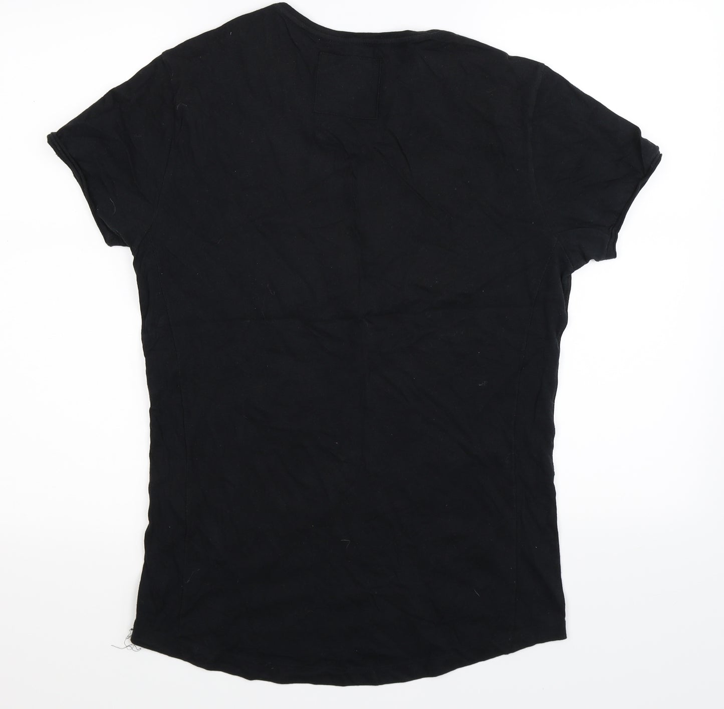 Original Geek Mens Black    T-Shirt Size S
