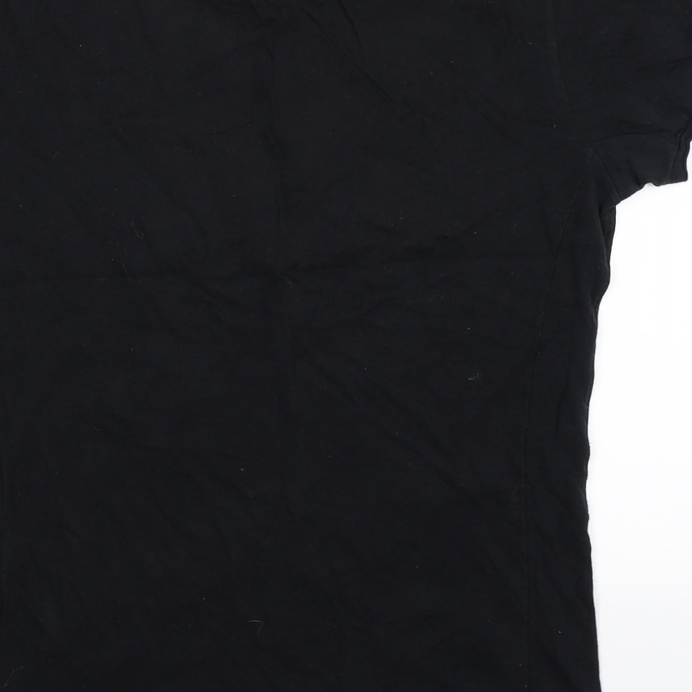 Original Geek Mens Black    T-Shirt Size S