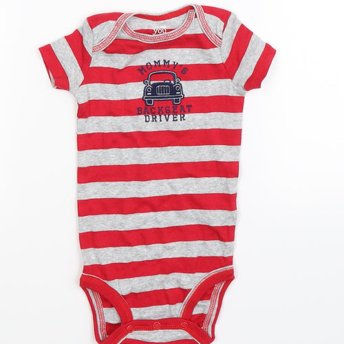 Carter's Baby Multicoloured Striped  Babygrow One-Piece Size 3-6 Months
