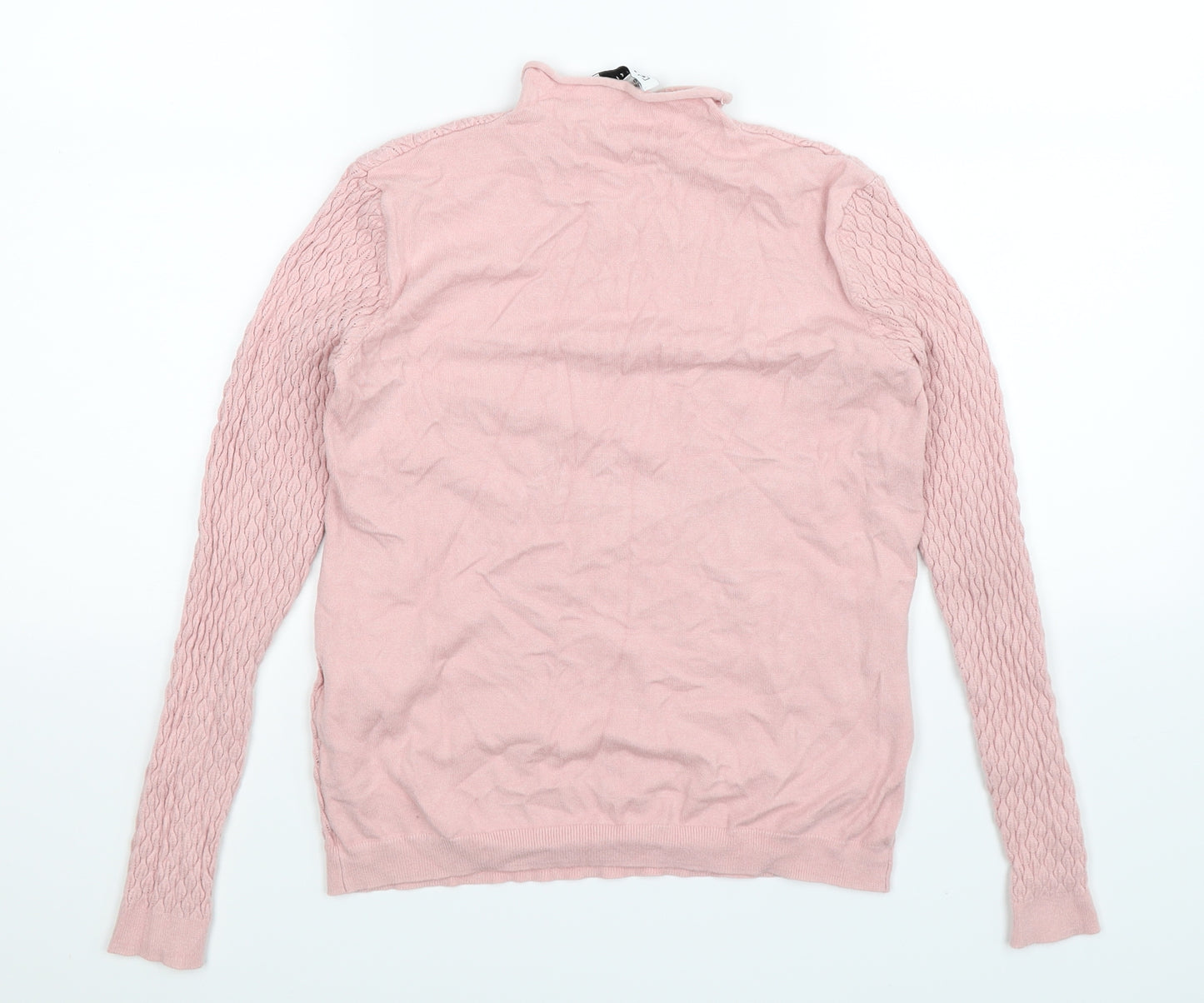 Warehouse Womens Pink  Knit Pullover Jumper Size 12