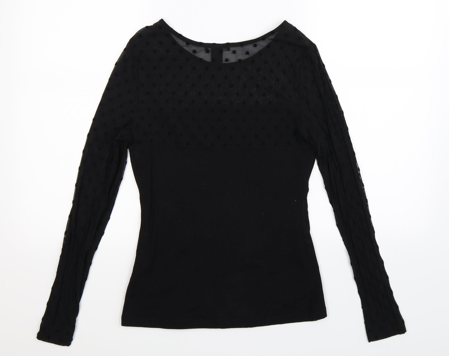 H&M Womens Black   Pullover Jumper Size S