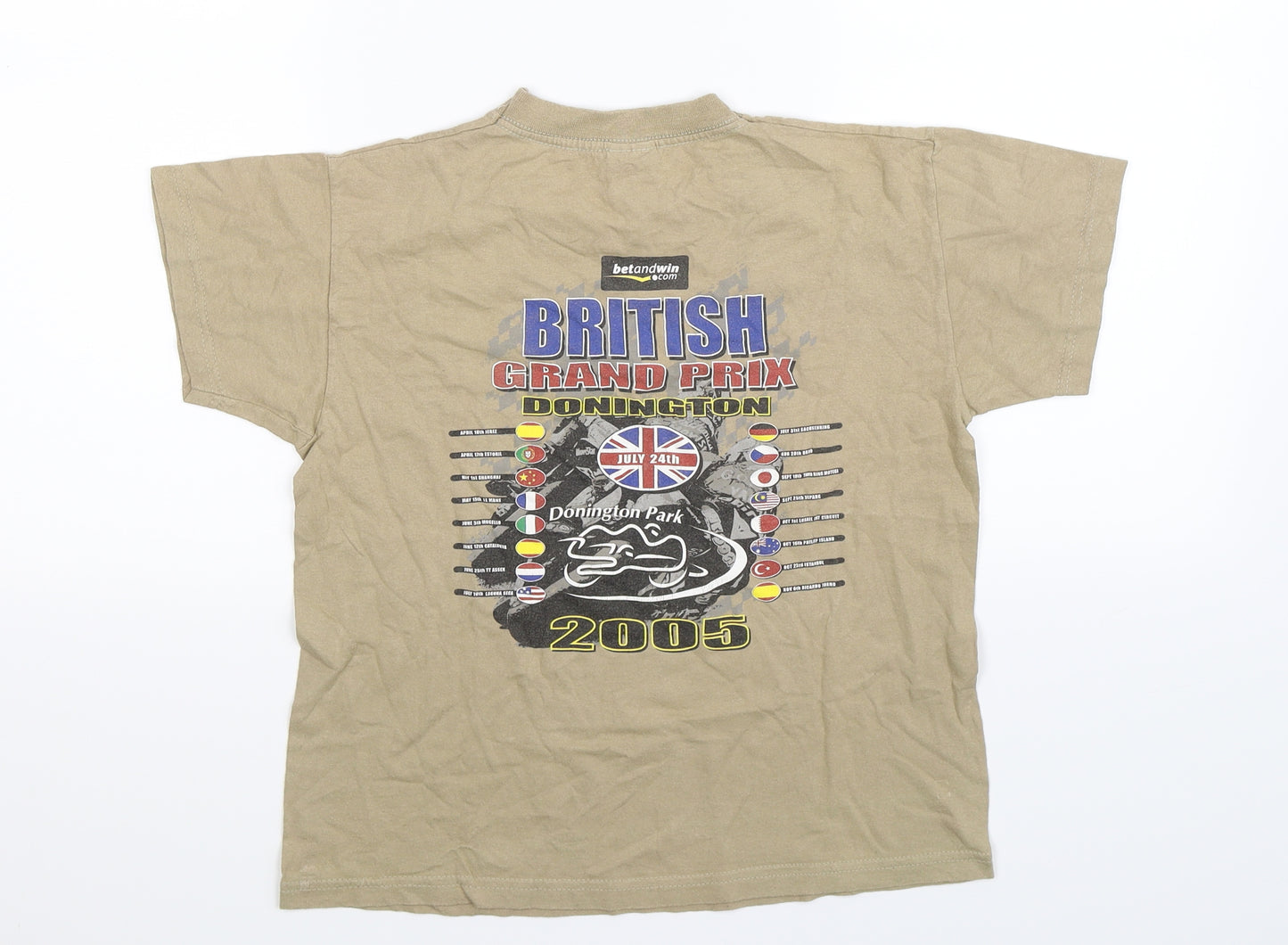 Fruit of the Loom Boys Grey   Basic T-Shirt Size 7-8 Years