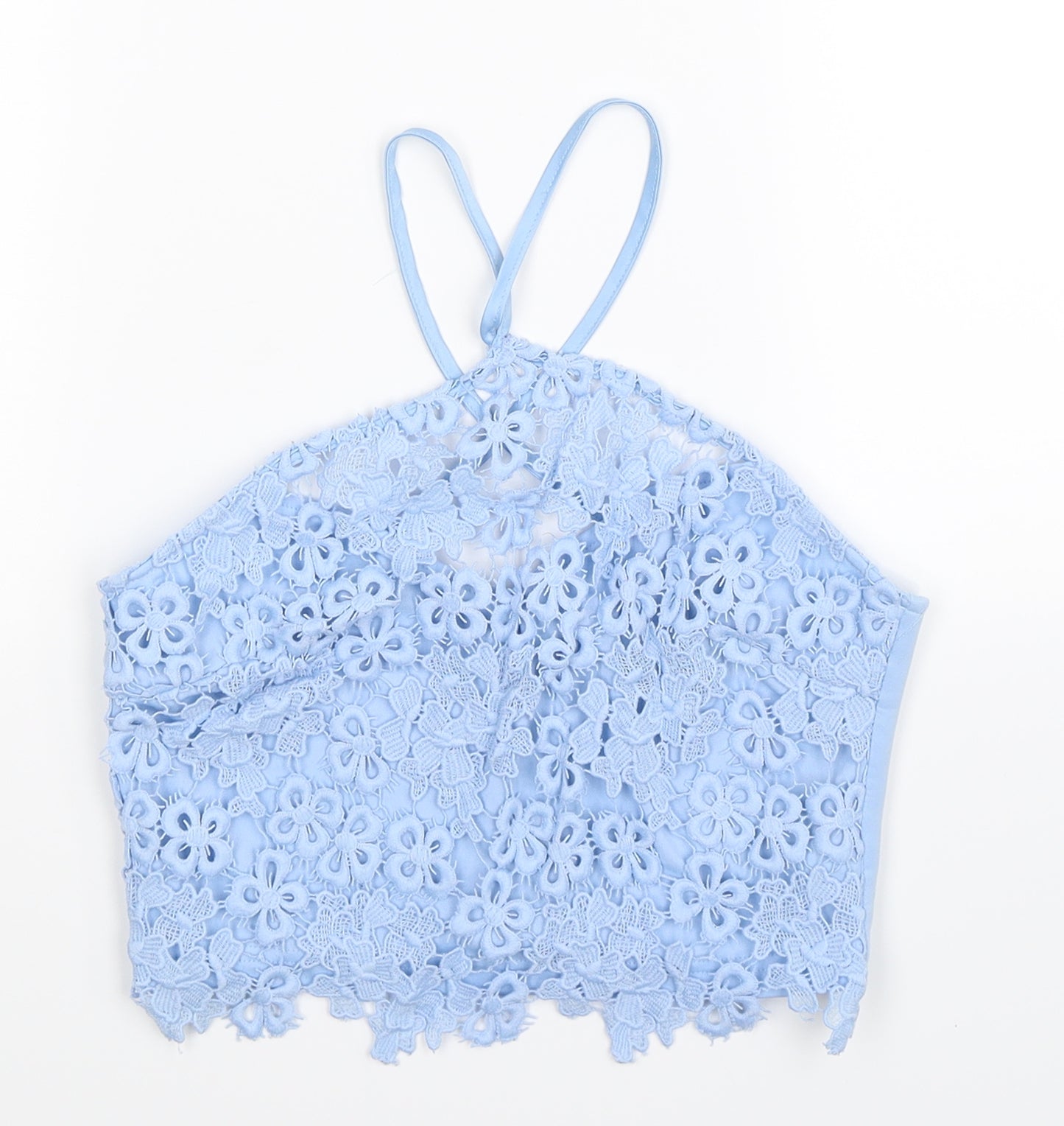 Lipsy Womens Blue   Basic Tank Size 8
