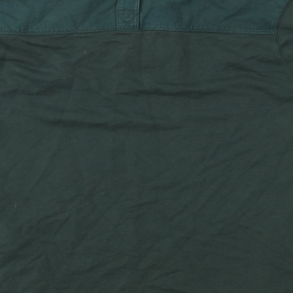 White Stuff Mens Green  Jersey Pullover Sweatshirt Size M