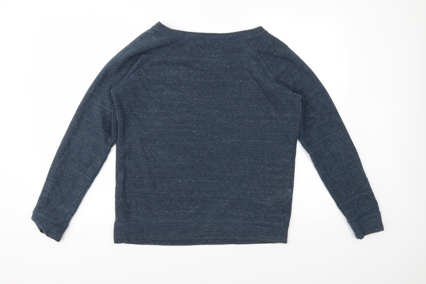 Stanley Stella Womens Blue  Jersey Pullover Sweatshirt Size M  - Organic Cotton