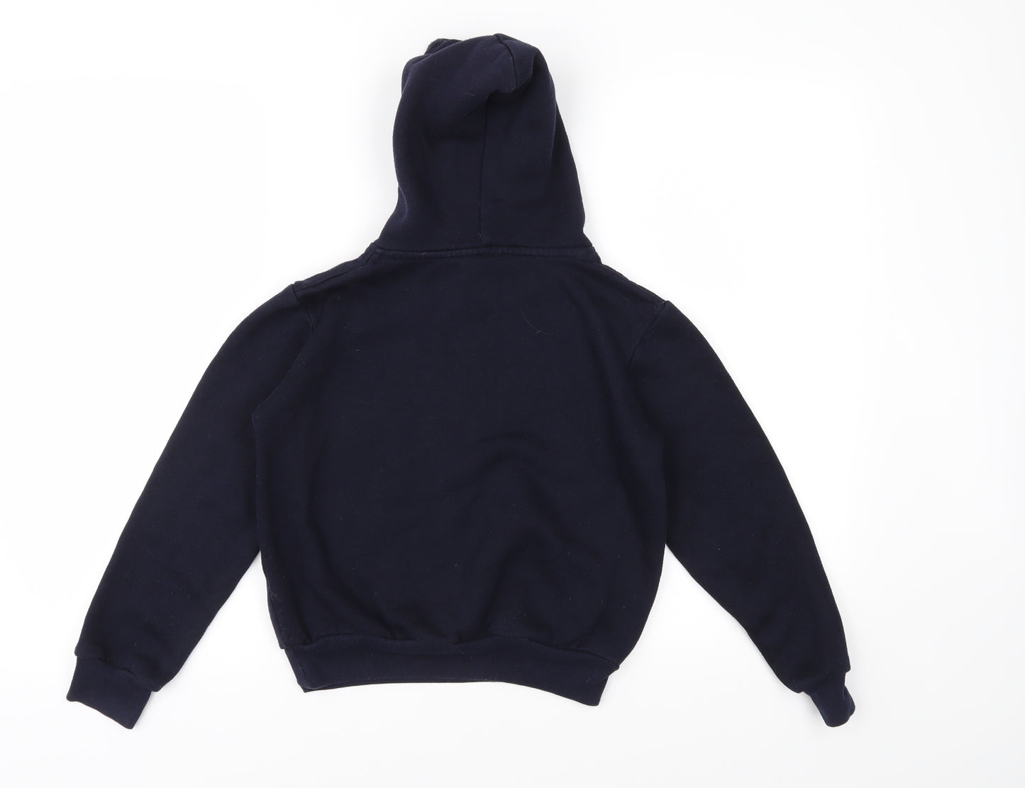 Hype Girls Blue  Jersey Pullover Hoodie Size 7-8 Years