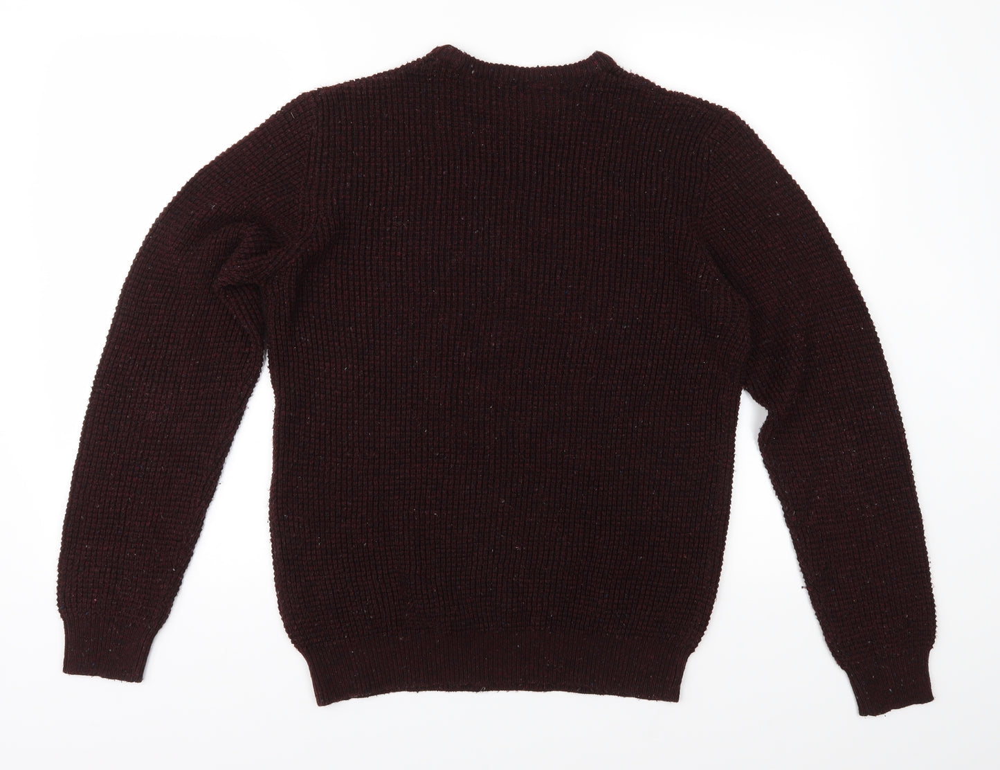 Cedar Wood State Mens Red  Knit Pullover Jumper Size M