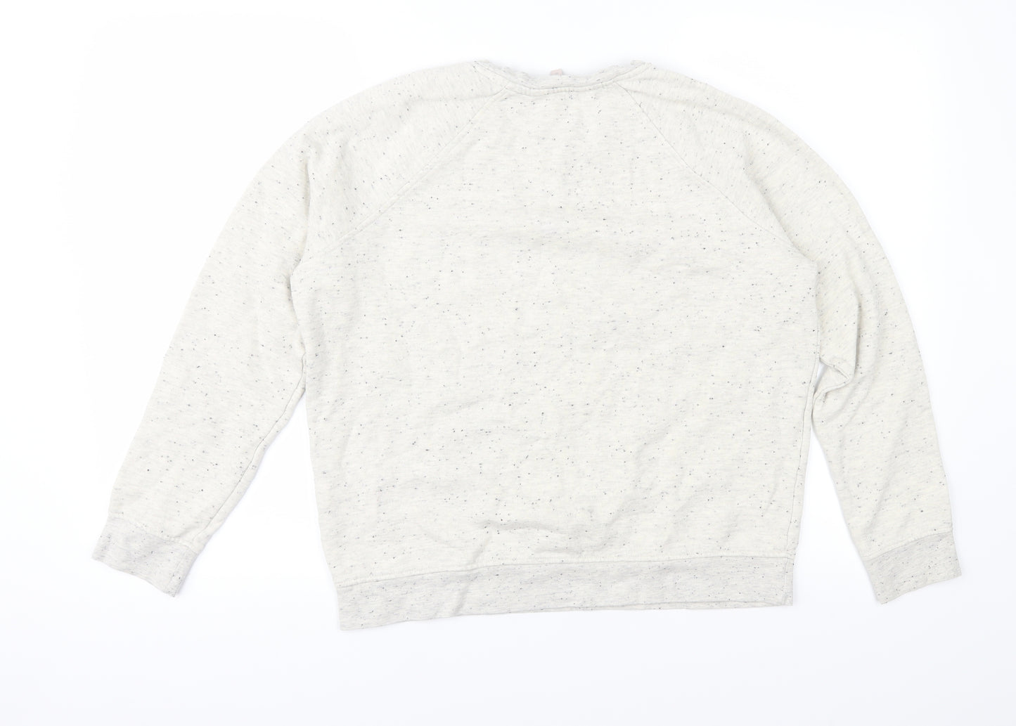 NEXT Womens Grey  Jersey Pullover Sweatshirt Size 10