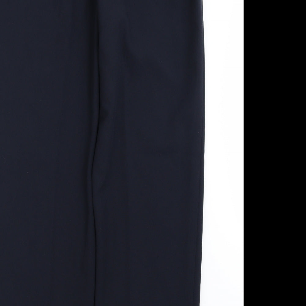 Bonmarché Womens Blue   Trousers  Size 12 L27 in