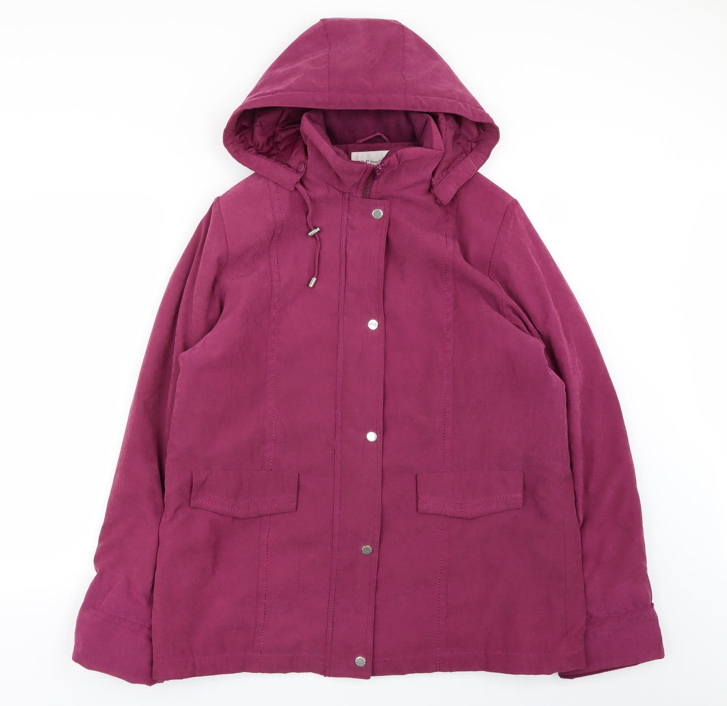 EWM Womens Pink   Parka Coat Size 16