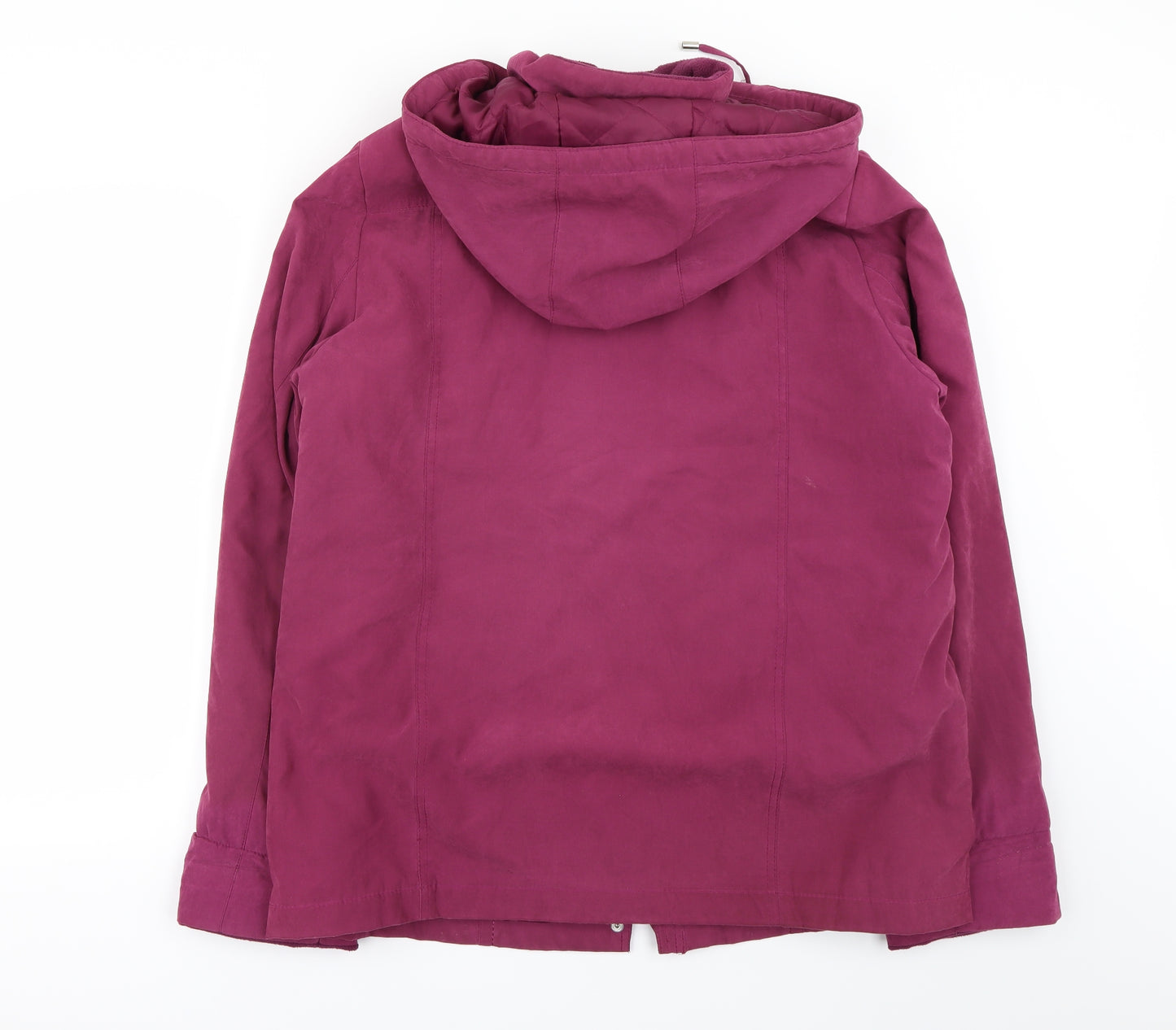 EWM Womens Pink   Parka Coat Size 16
