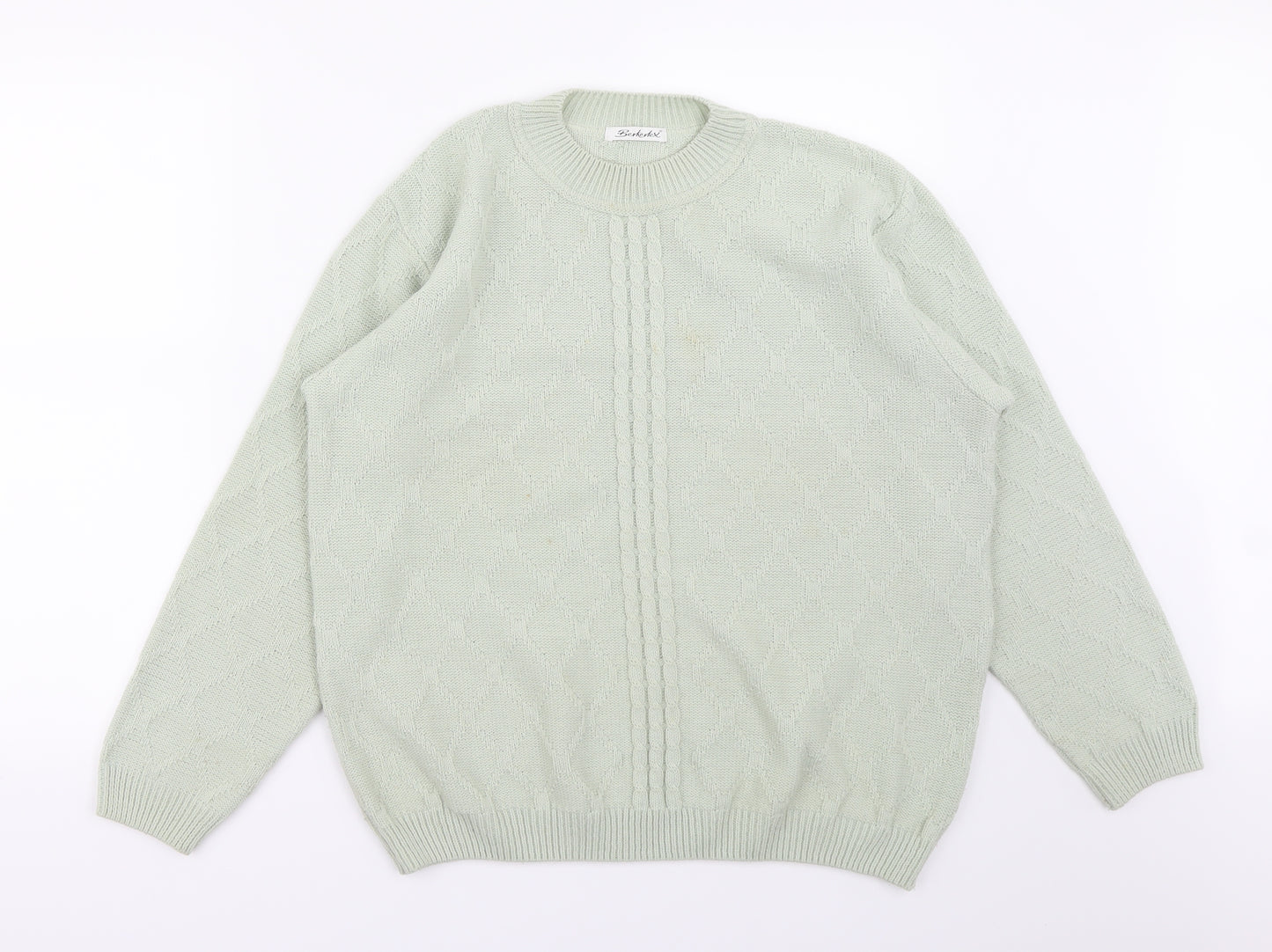 Berkertex Womens Green   Pullover Jumper Size 18