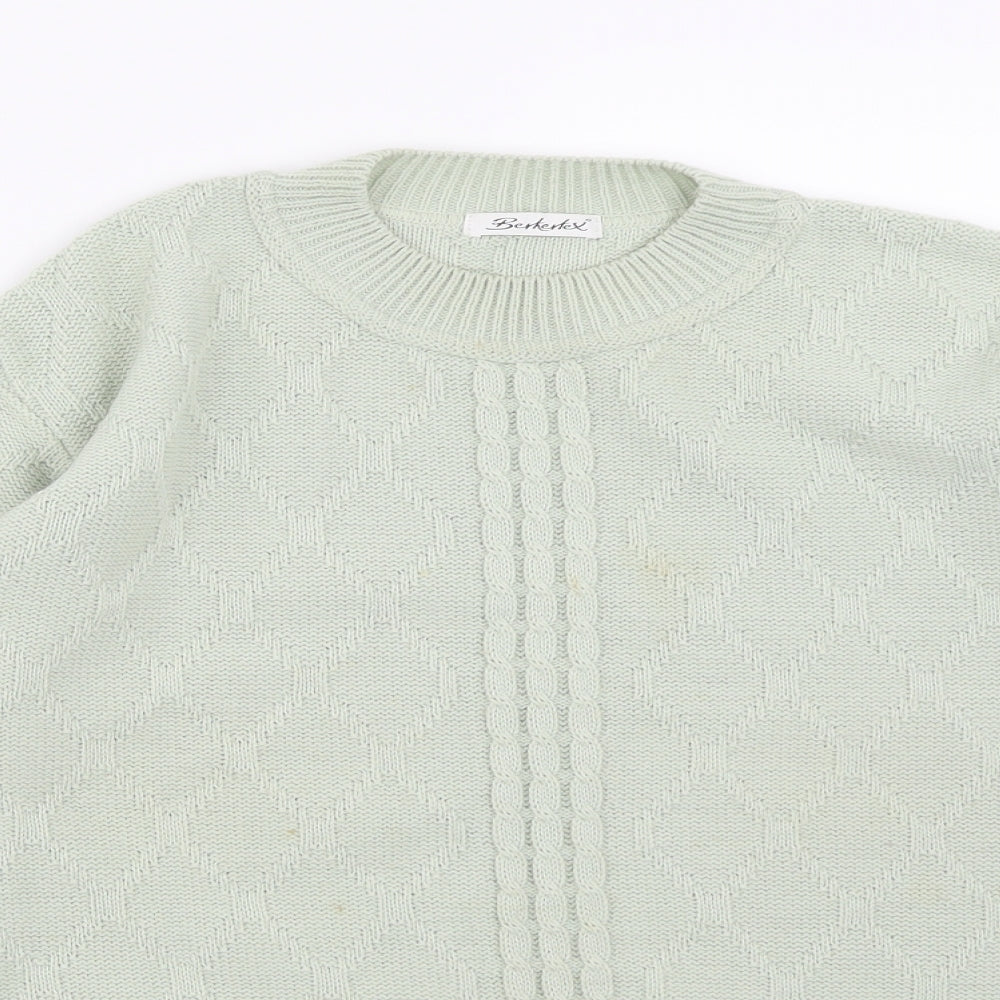 Berkertex Womens Green   Pullover Jumper Size 18