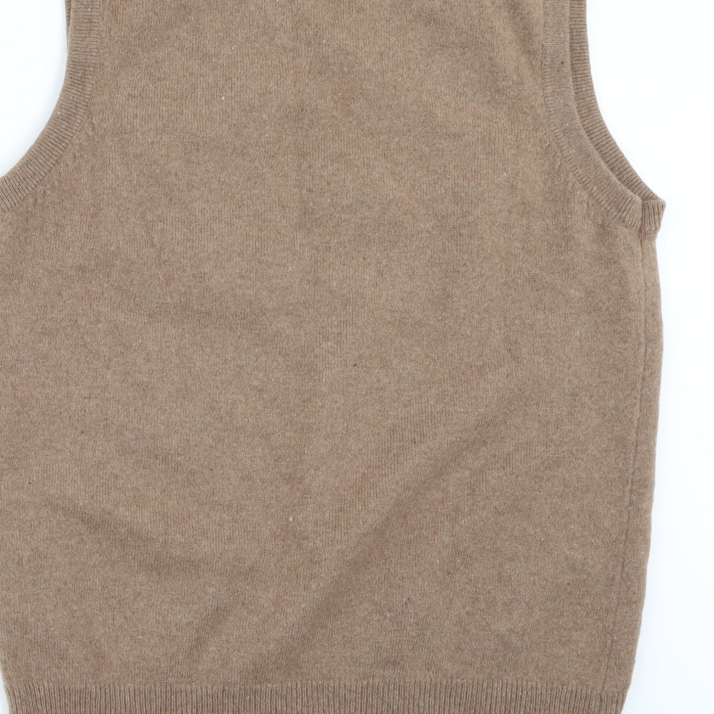 Invicta Mens Brown   Vest Jumper Size M
