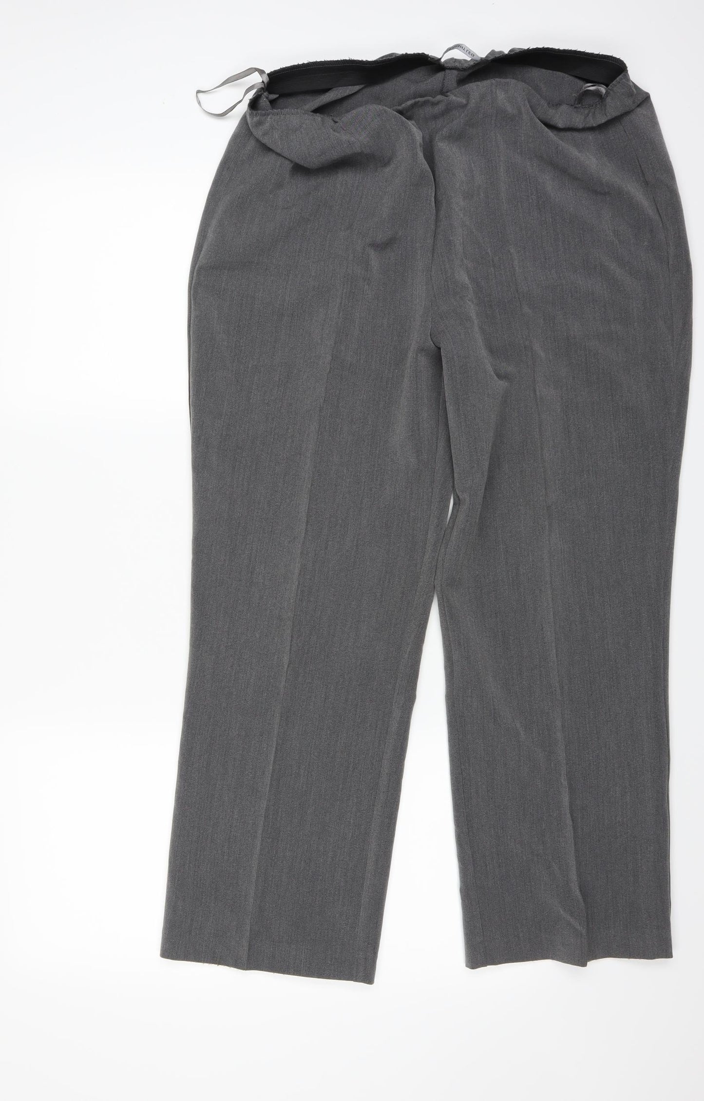 Preworn Womens Grey   Trousers  Size 16 L25 in