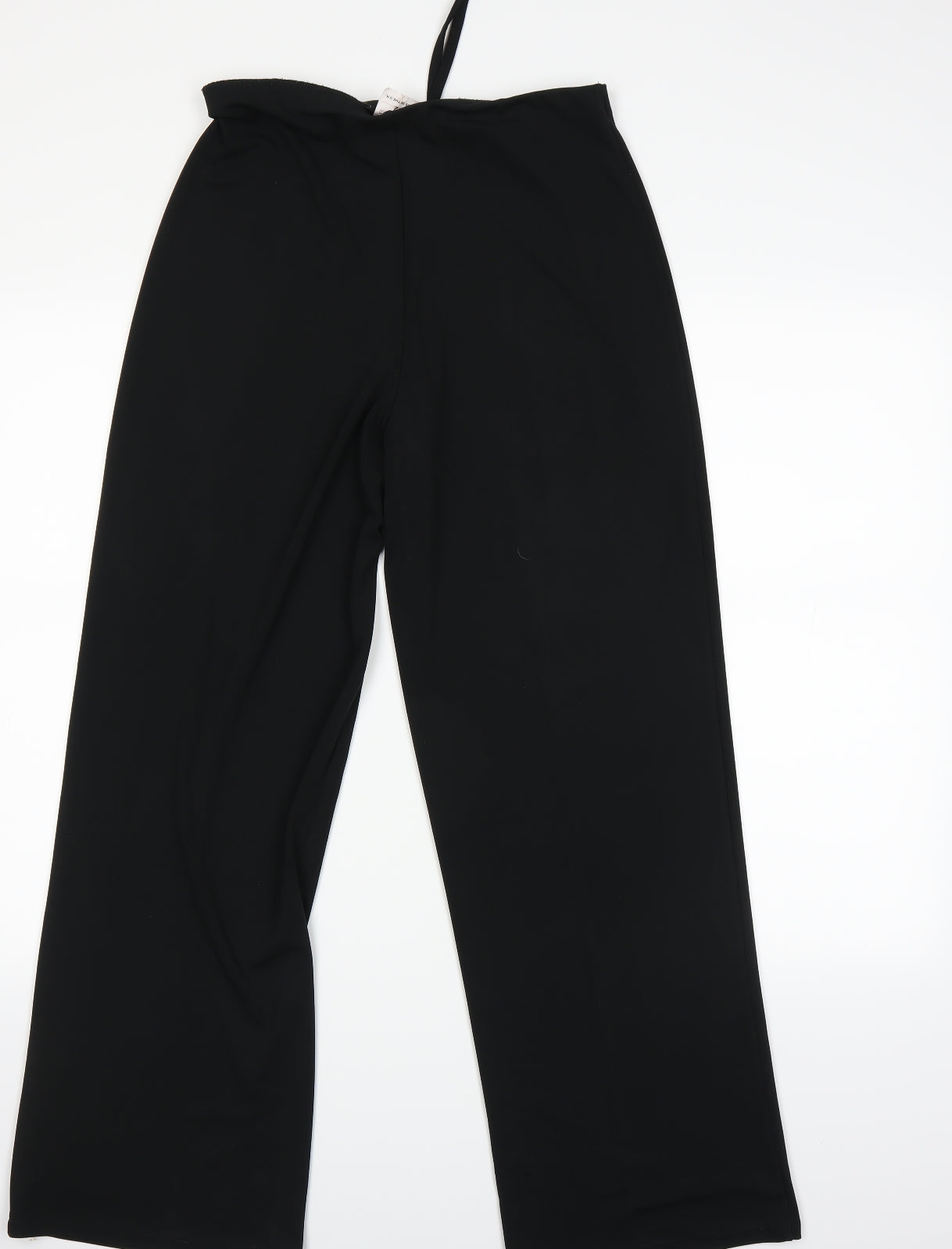 Preworn Womens Black   Trousers  Size 12 L27 in