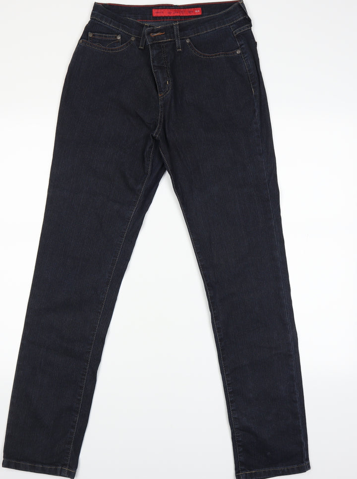 preuna Womens Blue Skinny Jeans Size 10 L27 in
