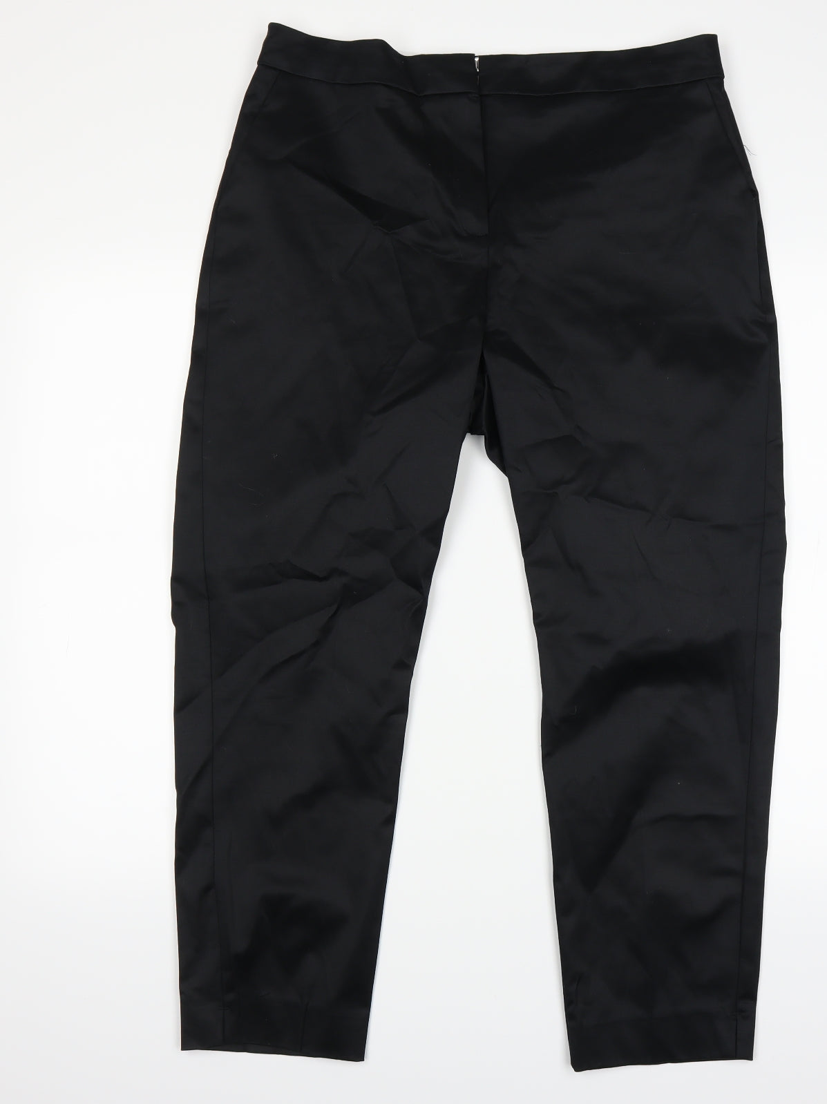 Autograph Womens Black    Trousers Size 14 L26 in