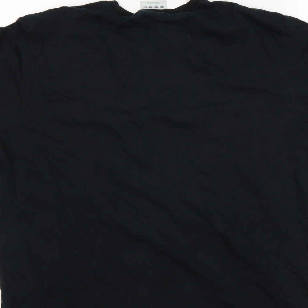 adidas Mens Black    T-Shirt Size M  - Olympics