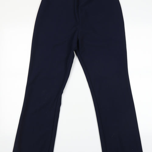 Preworn Womens Blue   Trousers  Size 14 L28 in