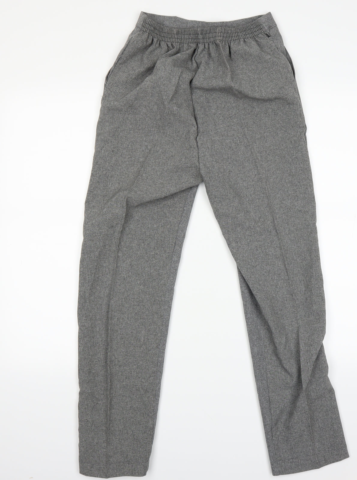 Preworn Womens Grey    Trousers Size 10 L23 in