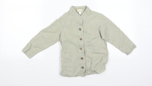 Front view of Freya boys’ beige, size 2, years