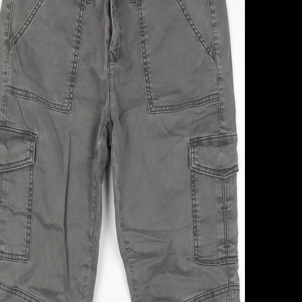 White Stuff Womens Silver   Straight Jeans Size 12 L20 in