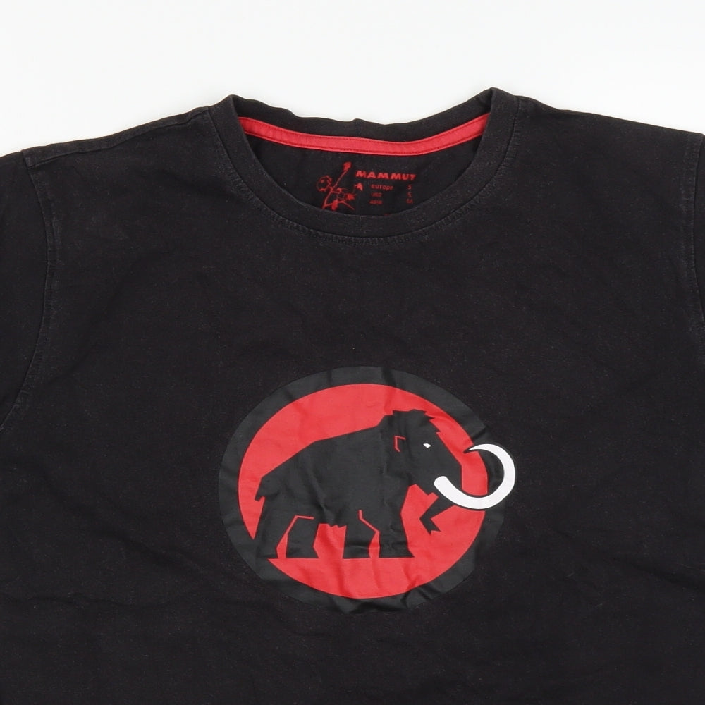 Mammut Mens Black    T-Shirt Size S