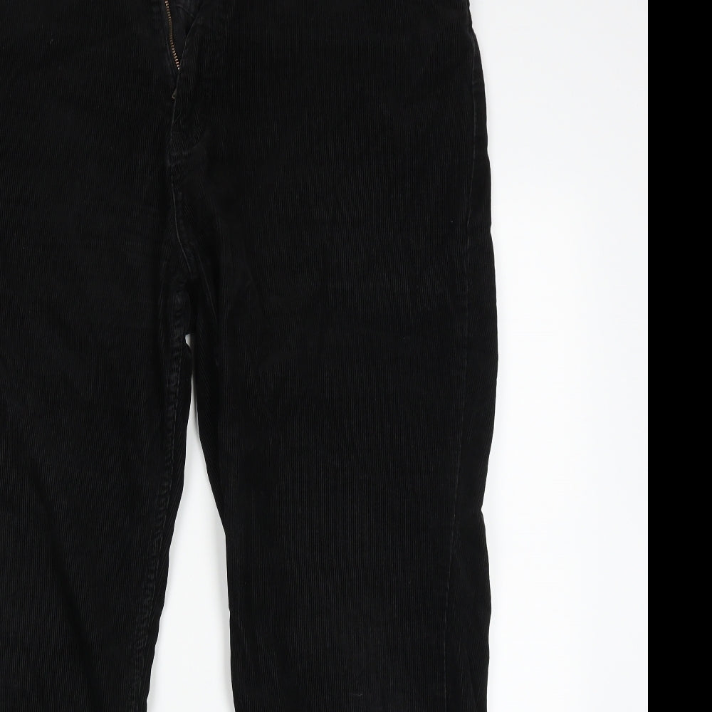 Denim & Co. Mens Black   Straight Jeans Size 34 L29 in