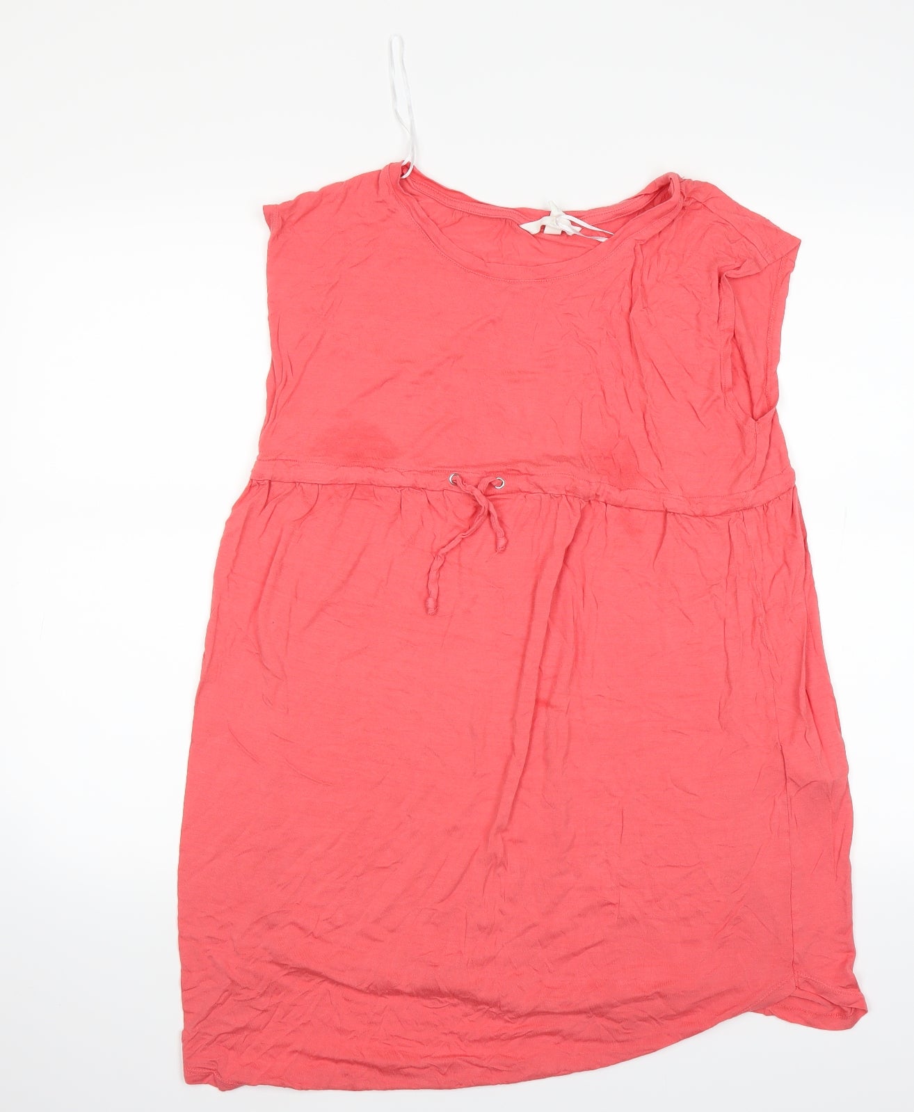 H&M Womens Orange   Basic T-Shirt Size 12