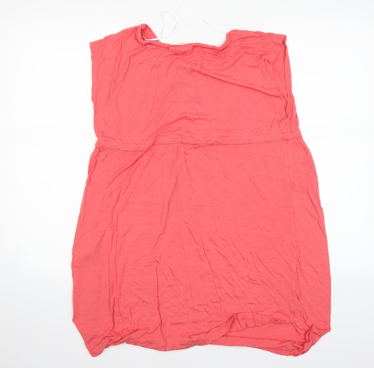 H&M Womens Orange   Basic T-Shirt Size 12