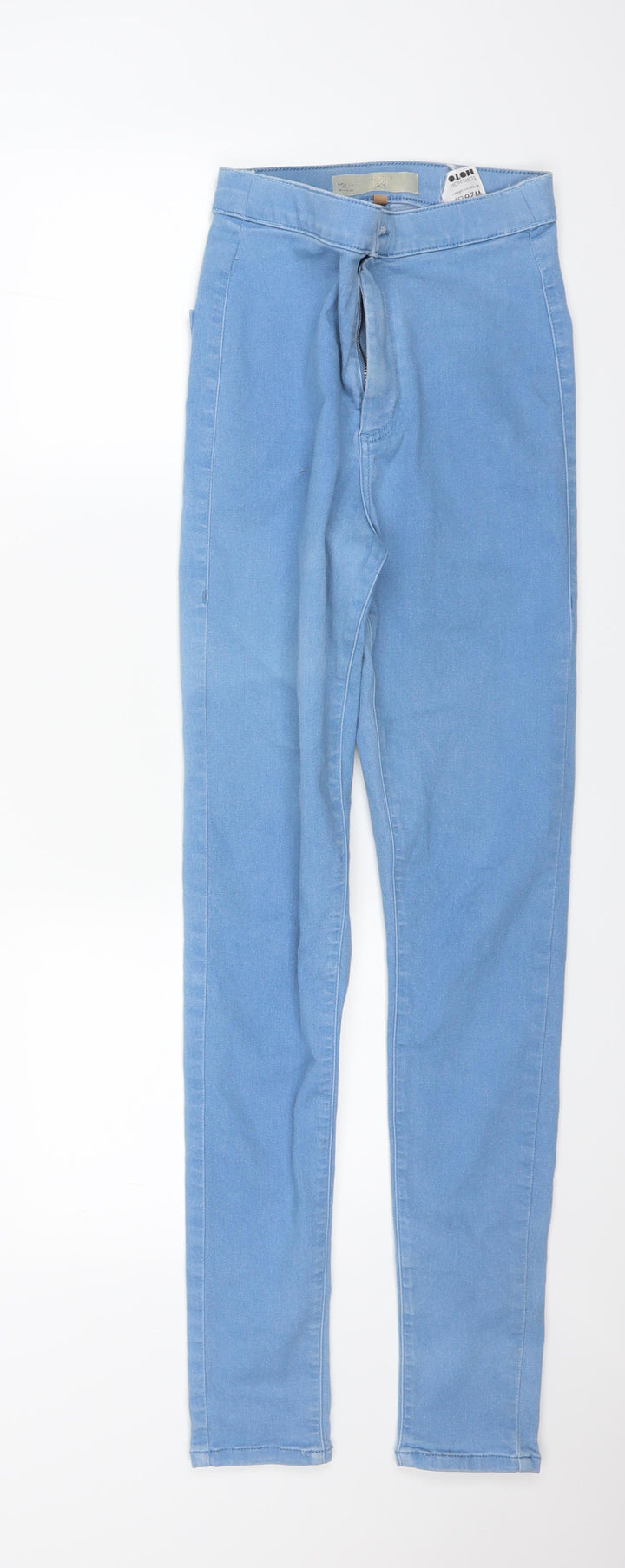 top shop Womens Blue Skinny Jeans Size 28 L32 in
