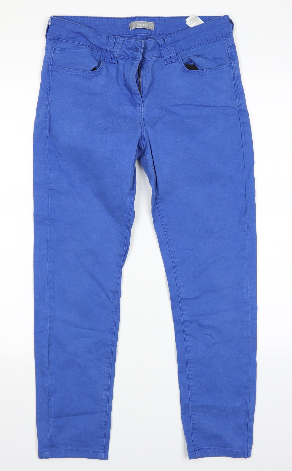 Marks and Spencer Womens Blue   Jegging Leggings Size 12 L23.5 in