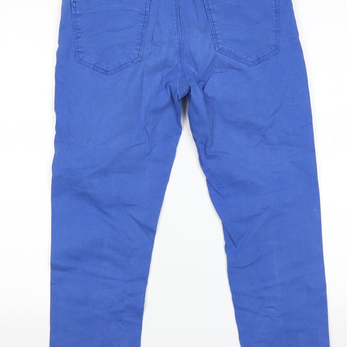 Marks and Spencer Womens Blue   Jegging Leggings Size 12 L23.5 in
