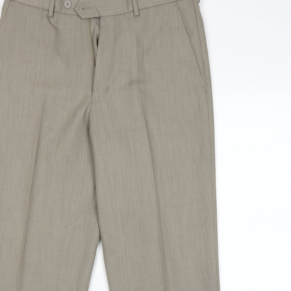 Greenwoods Mens Beige   Trousers  Size 32 L26 in