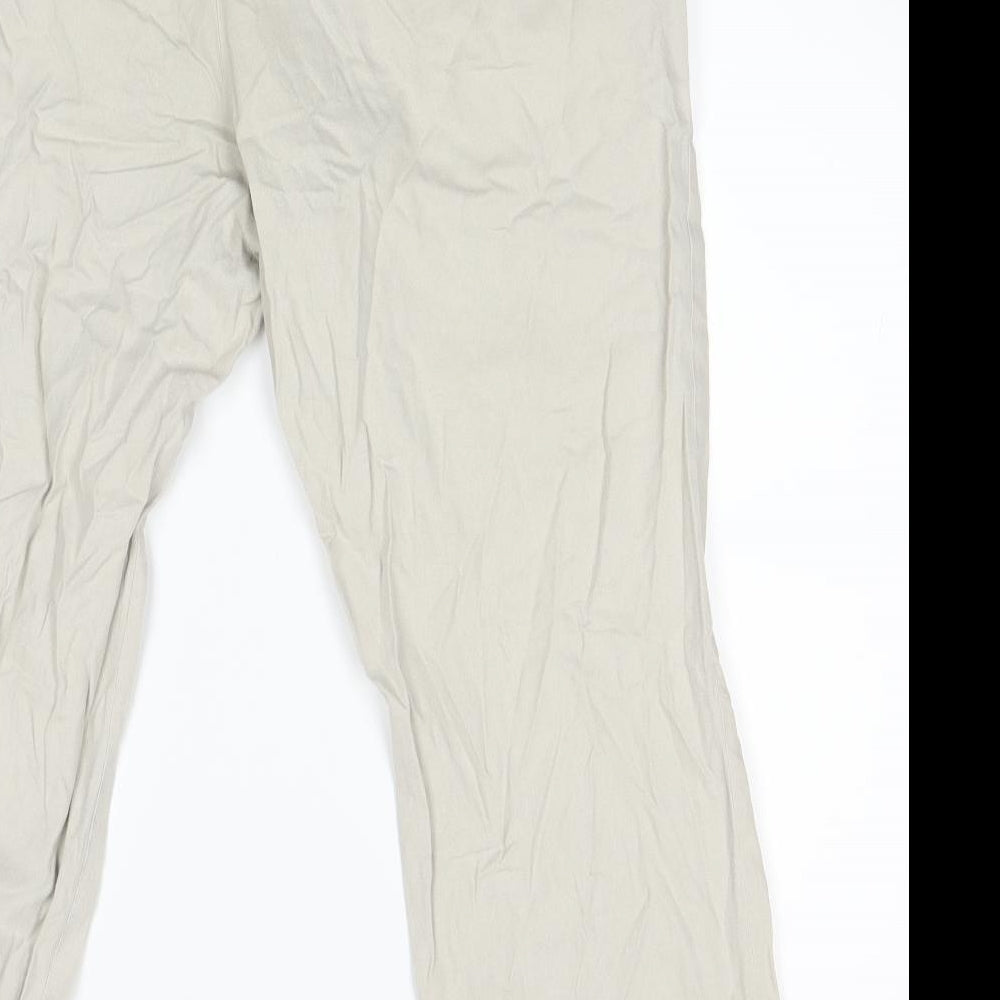 Marks and Spencer Mens White   Trousers  Size 40 L31 in