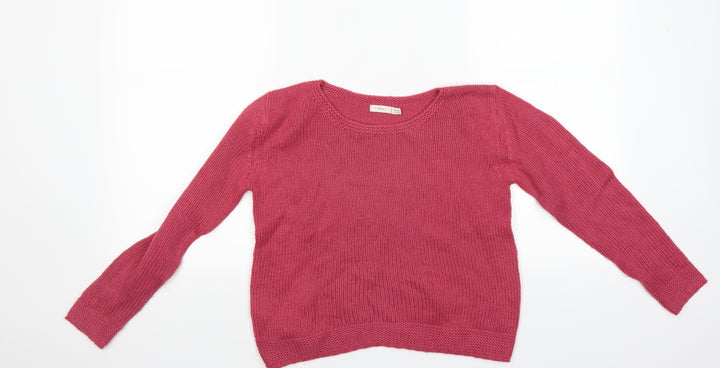 Sfera Girls Pink   Pullover Jumper Size 9-10 Years