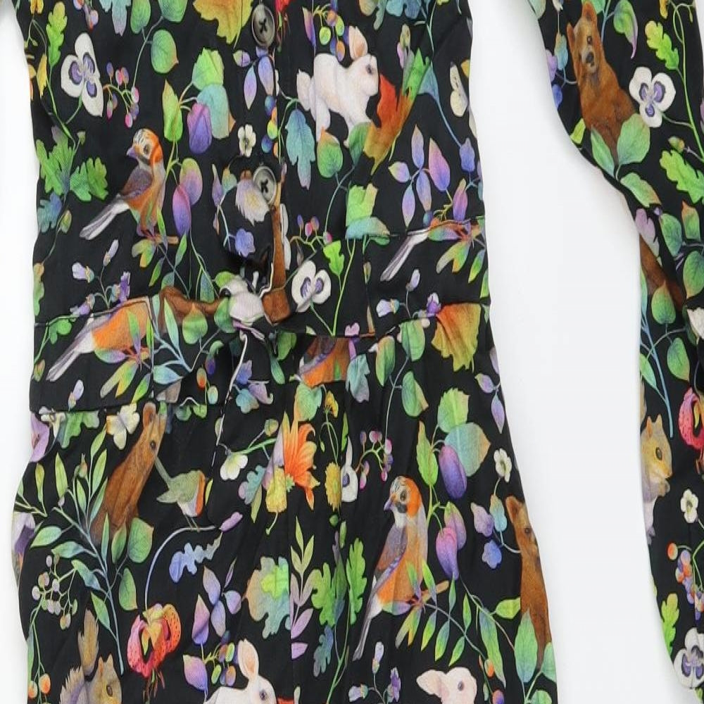 H&M Girls Multicoloured Floral  Jumpsuit One-Piece Size 8-9 Years