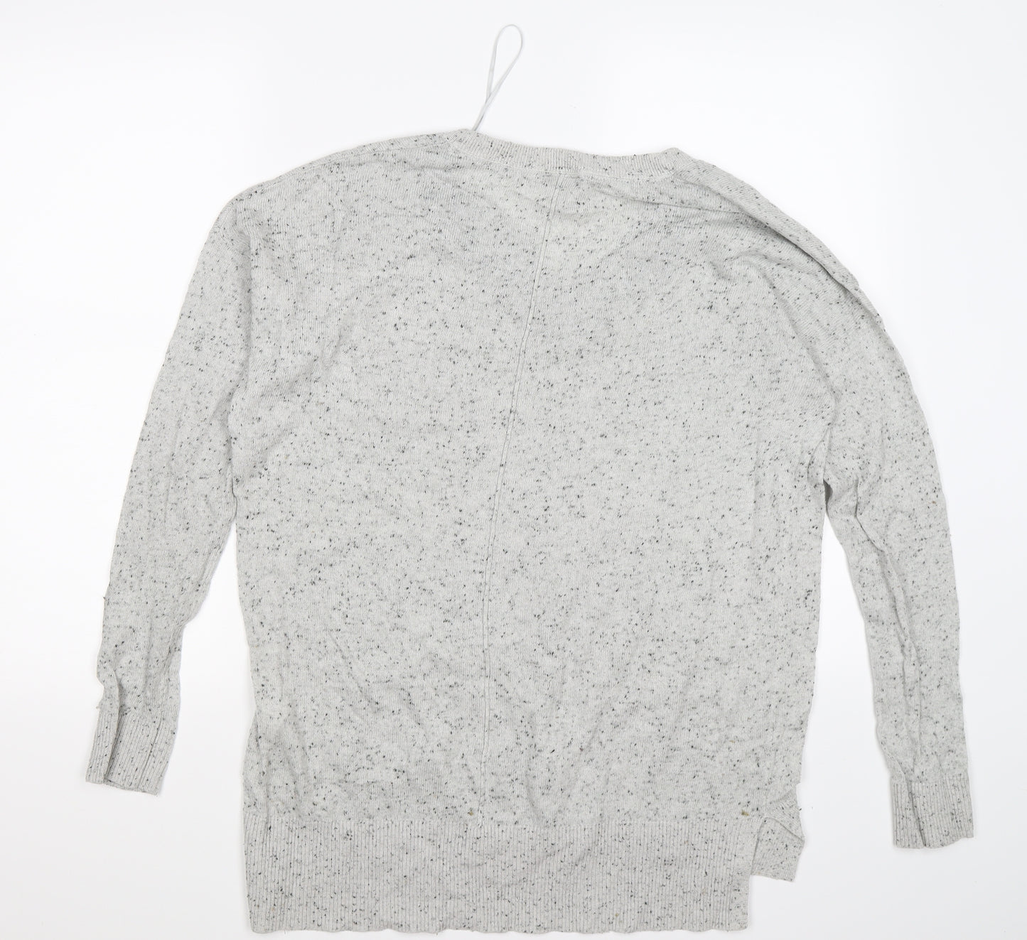 Topshop Womens Grey  Knit Pullover Jumper Size 10